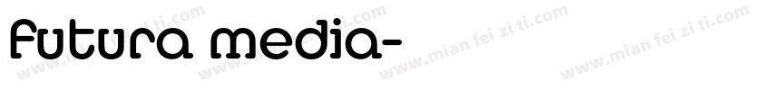 futura media字体转换